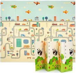 LITTLE STORY Foldable Double-sided XPE Foam Mat 180x200 cm