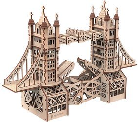 Mr.Playwood Wooden 3D Puzzle - Tower Bridge