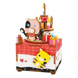 ROBOTIME Wooden Puzzle Positive - Birthday Cake