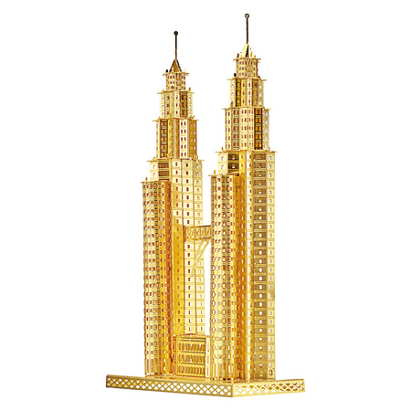 Piececool Metal Puzzle 3D Model - Petronas Towers