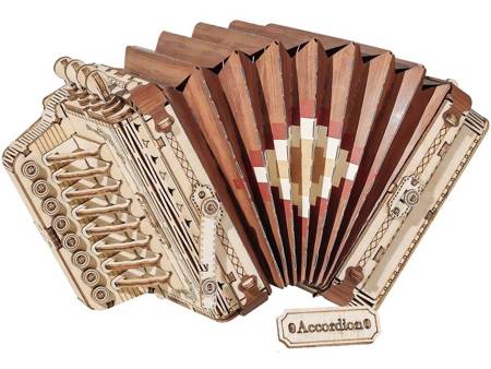 ROBOTIME 3D Wooden Puzzle - Accordion