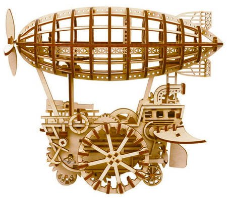 ROBOTIME 3D Wooden Puzzle - Airship