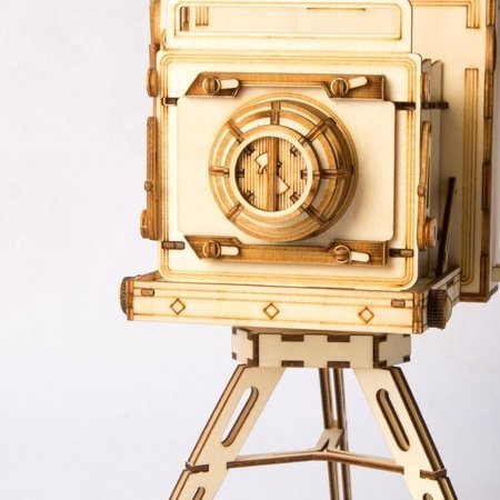 ROBOTIME 3D Wooden Puzzle - Camera Organizer