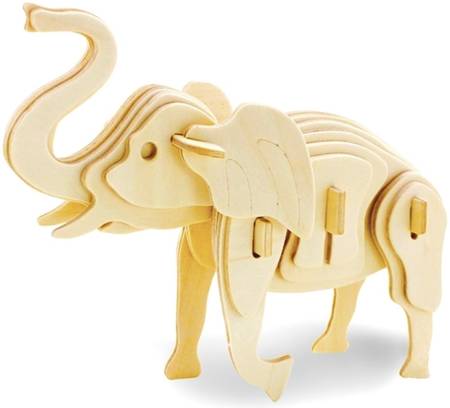 ROBOTIME 3D Wooden Puzzle - Elephant