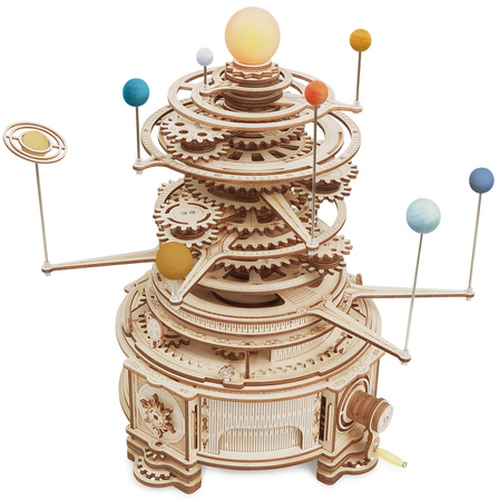 ROBOTIME Drewniane Puzzle 3D - Planetarium