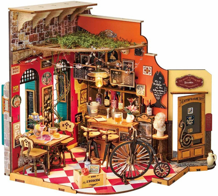 ROBOTIME Składany Drewniany Model Puzzle 3D - Piekarnia Becky