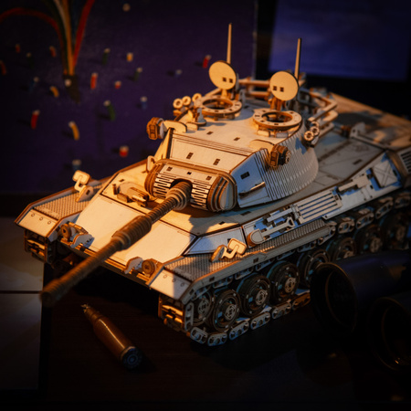 Little Story Wooden Model 3D Puzzle - Tank Leopard 1