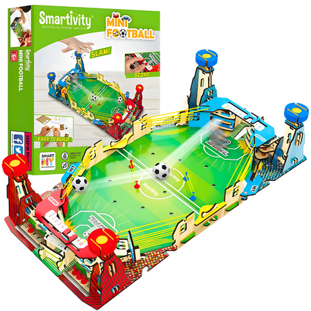 Smartivity Wooden Mechanical 3D Puzzle - Mini Foosball Players