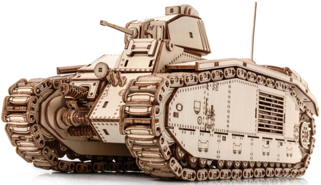 Little Story Wooden Model 3D Puzzle - Tank Char B1