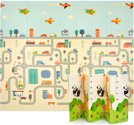 LITTLE STORY Folding Double-sided Foam Mat XPE 180x160x1.5 cm XPE-15160