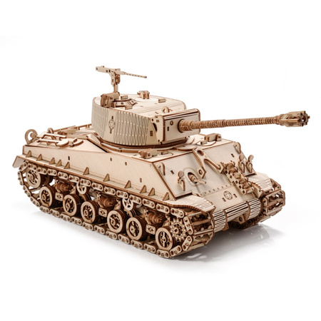 Little Story Wooden Model 3D Puzzle - Tank M4A3E8 Sherman