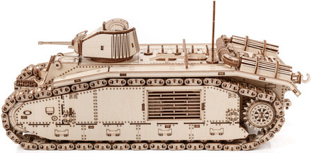 Little Story Wooden Model 3D Puzzle - Tank Char B1