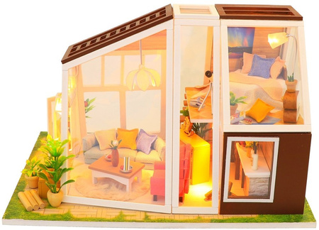 LITTLE STORY Folding Wooden LED Model - Peter's Dream Hut