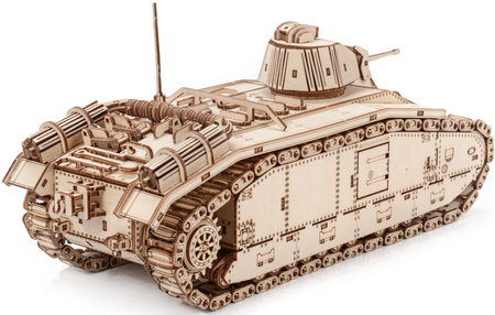 Little Story Wooden Model 3D Puzzle - Tank Char B1