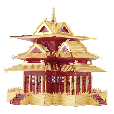 Piececool Puzzle Metalowe Model 3D - Strażnica Zakazanego Miasta