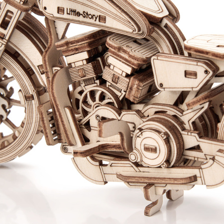 Little Story Drewniane Puzzle Model 3D - Speedtail