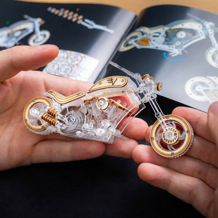 Veter Models Puzzle 3D - Motocykl Chopper V-1