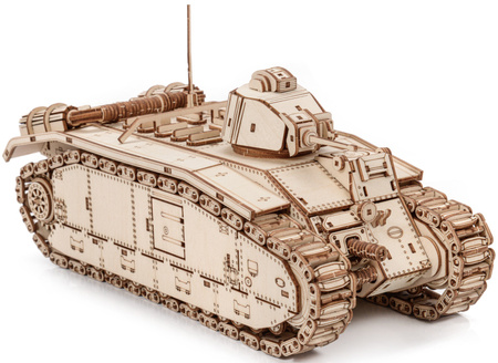 Little Story Wooden Model 3D Puzzle - Tank Char B1