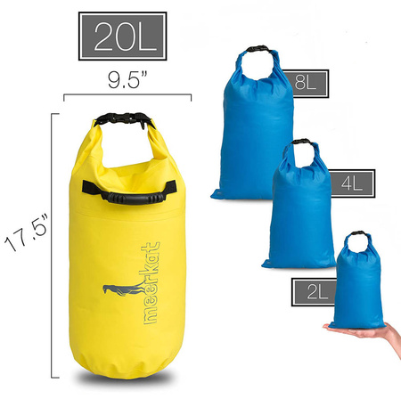 Meerkat Dry Bag Set Waterproof 4 Bags