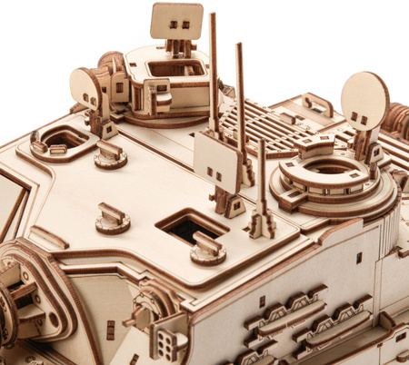 Little Story Wooden Model 3D Puzzle - Tank Tortoise