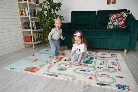 LITTLE STORY Foldable Double-sided XPE Foam Mat 180x120x1 cm XPE-F10120