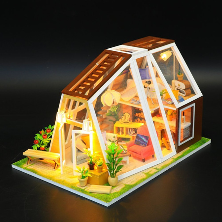 LITTLE STORY Folding Wooden LED Model - Peter's Dream Hut