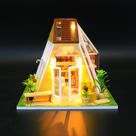 LITTLE STORY Folding Wooden LED Model - Peter's Dream Hut