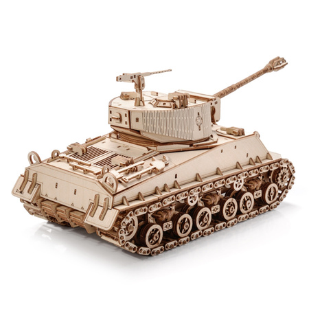 Little Story Wooden Model 3D Puzzle - Tank M4A3E8 Sherman