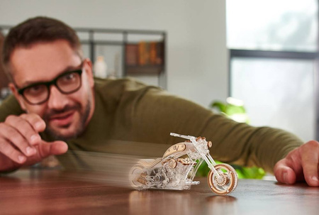 Veter Models Puzzle 3D - Motocykl Chopper V-1