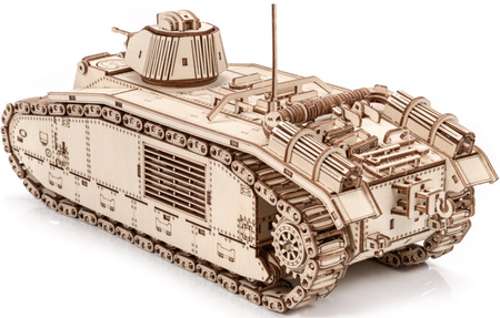 Little Story Wooden Model 3D Puzzle - Tank Char B1