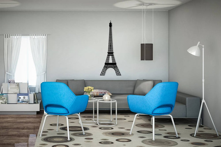 EWA Wooden 3D Puzzle - Eiffel Tower Decoration