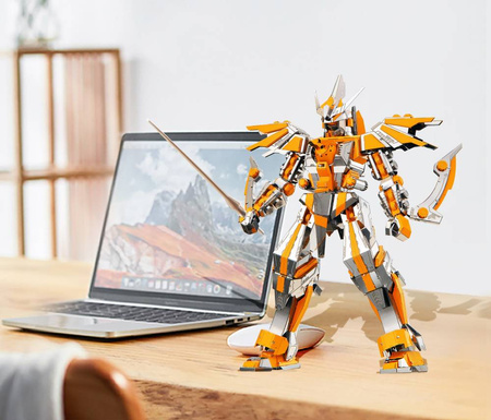 Piececool Puzzle Metalowe Model 3D - Mech Zbroja Księżycowego Ostrza