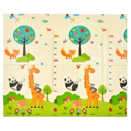 LITTLE STORY Foldable Double-sided XPE Foam Mat 180x200 cm