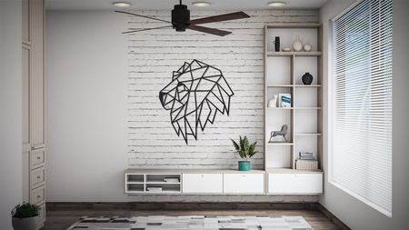 EWA Drewniane Puzzle 3D - Dekoracja Głowa Lwa