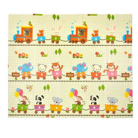 Foldable Double-sided XPE Foam Mat 180x200 cm