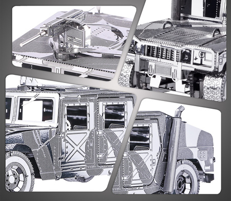 Piececool Puzzle Metal 3D Model - Military Terrain Vehicle