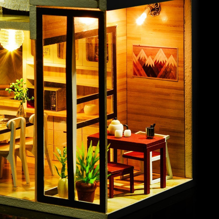 LITTLE STORY Folding Wooden LED Model - Claudia's Apartment