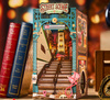 ROBOTIME Drewniane Puzzle Model 3D DIY Book Nook