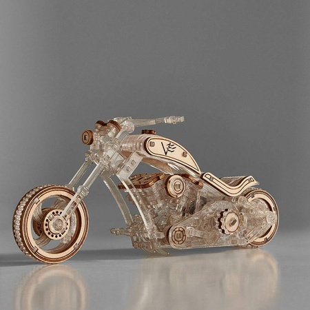 Veter Models Puzzle 3D - Motocykl Chopper V-1