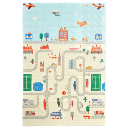 LITTLE STORY Foldable Double-sided XPE Foam Mat 180x120x1 cm XPE-F10120