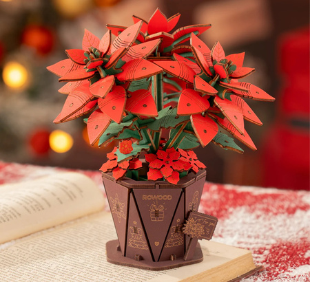 ROBOTIME Drewniane Puzzle 3D - Motocykl Cruiser