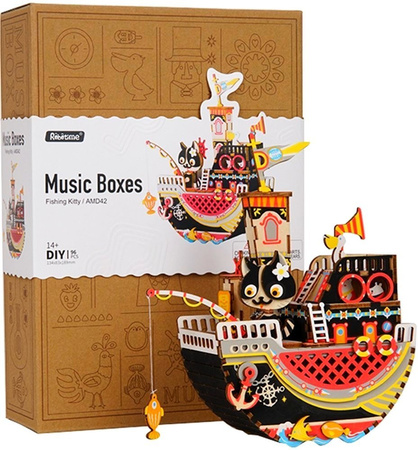 ROBOTIME 3D Wooden Puzzle - Positive Ship