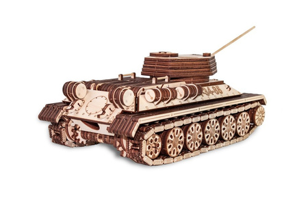 EWA Drewniane Puzzle 3D - Czołg T-34-85