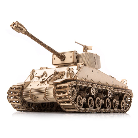 Little Story Wooden Model 3D Puzzle - Tank M4A3E8 Sherman
