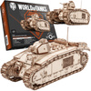 Little Story Drewniane Puzzle Model 3D - Char B1