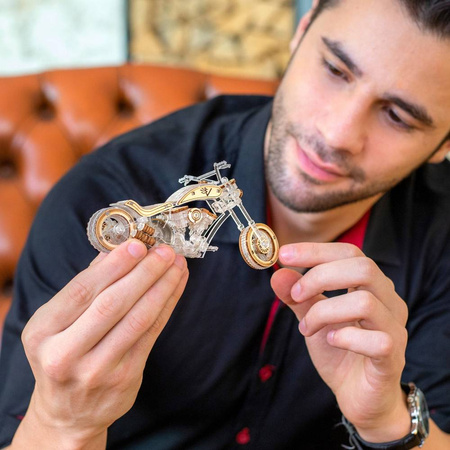 Veter Models Puzzle 3D - Motocykl Chopper V-1