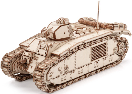 Little Story Wooden Model 3D Puzzle - Tank Char B1