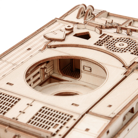 Little Story Wooden Model 3D Puzzle - Tank AMX 13 105
