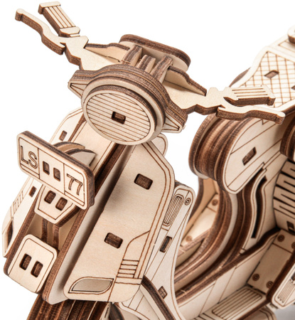 Little Story Drewniane Puzzle Model 3D - Skuter Sting