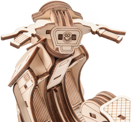 Little Story Wooden Model 3D Puzzles DIY - Sting Scooter